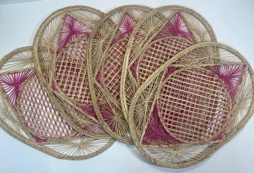 Oval woven wicker rattan - woven,