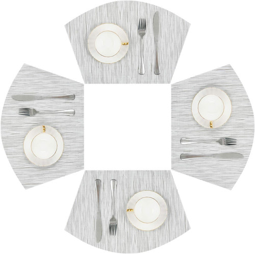 Small round table placemats - round,