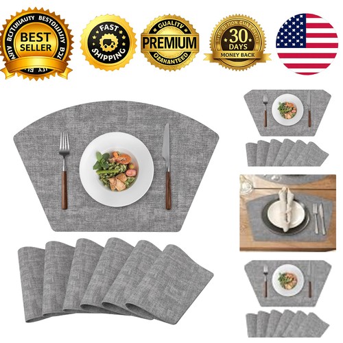 Round table placemats set 6 - table,
