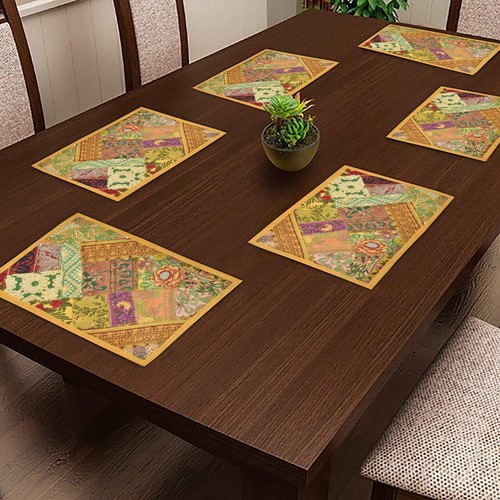 Table placemats patch work - work, 18"