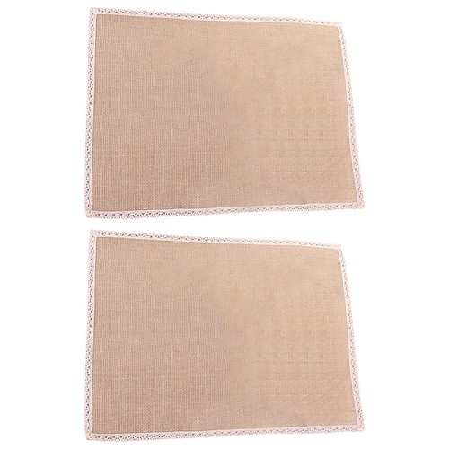Pcs linen placemats - 2,