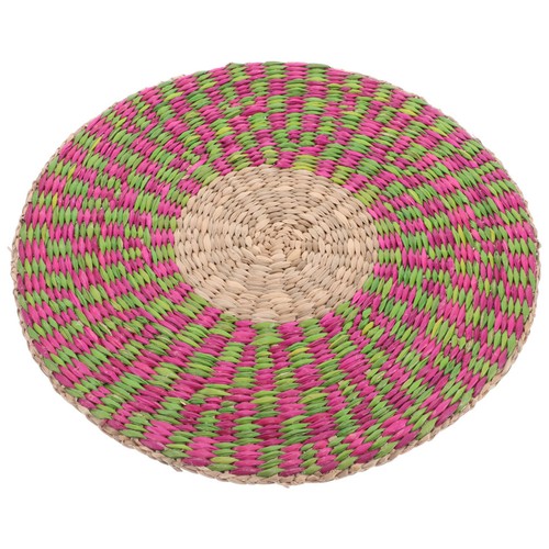 Natural seagrass round table - round,