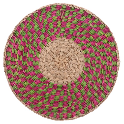 Round reusable seagrass - reusable,