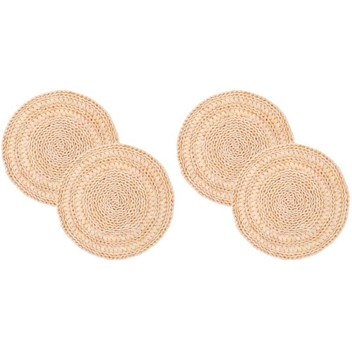 2pcs large woven placemats - 2pcs,