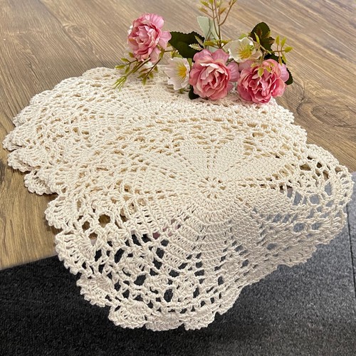Inch lace cotton doilies - inch,