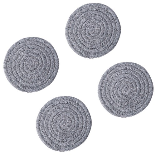 Pcs round woven coasters - pcs,