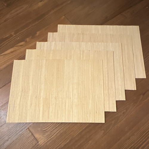 Bamboo placemats x18 - placemats, 13”x18”