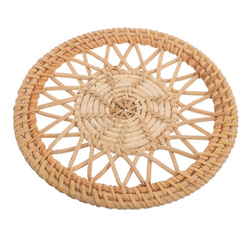 Small round placemats woven - ,