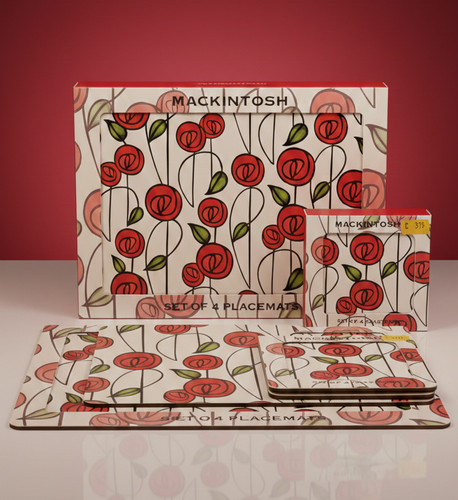 Mackintosh floral placemat - floral,