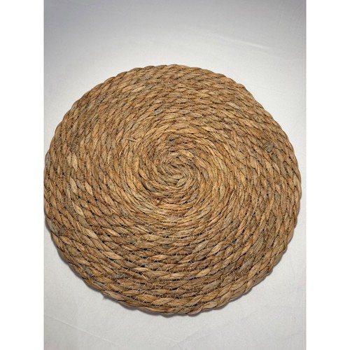 Woven seagrass placemats and - placemats,