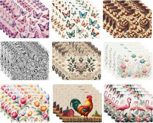 Set cork backed - set,