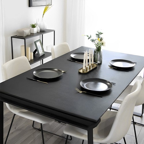 Leather desk mat - leather,