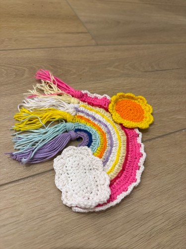 Handmade wool small - , placemat