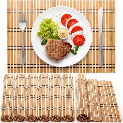 Pack natural rustic bamboo - 8,