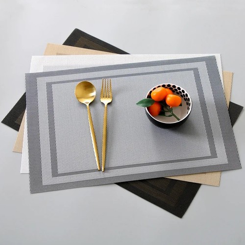 6pcs table mat - 4/6pcs, non-slip